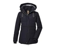 G.I.G.A. DX Damen Steppjacke mit abzippbarer Kapuze/Funktionsjacke in Daunenoptik GW 25 WMN QLTD JCKT, dunkelnavy, 50, 39930-000
