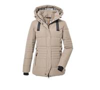 G.I.G.A. DX Damen Steppjacke mit abzippbarer Kapuze/Funktionsjacke in Daunenoptik GW 25 WMN QLTD JCKT, hellbeige, 38, 39930-000