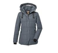 G.I.G.A. DX Steppjacke mit verdecktem Zweiwege-Reißverschluss in Rauchblau, Größe 48
