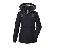 G.I.G.A. DX Damen Steppjacke mit abzippbarer Kapuze/Funktionsjacke in Daunenoptik GW 25 WMN QLTD JCKT, dunkelnavy, 40, 39930-000