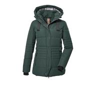 G.I.G.A. DX Damen Steppjacke mit abzippbarer Kapuze/Funktionsjacke in Daunenoptik GW 25 WMN QLTD JCKT, dunkel blaugrün, 44, 39930-000