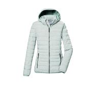 Steppjacke "GS 63 WMN QLTD JCKT_Uyaka", Damen, Gr. 42, grün (mint), Oberstoff: 100% Polyester, Futter: 100% Polyester (recycelt), Wattierung: 100% Polyester, G.I.G.A. DX BY KILLTEC, sportlich, Jacken,