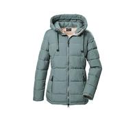 G.I.G.A. DX Damen Steppjacke mit Kapuze GW 68 WMN QLTD JCKT, aquaverde, 48, 42390-000