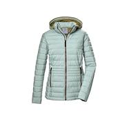 Steppjacke "GS 69 WMN QLTD JCKT", Damen, Gr. 46, blau (helltürkis), Oberstoff: 100% Polyester, Futter: 100% Polyester (recycelt), Wattierung: 100% Polyester, G.I.G.A. DX BY KILLTEC, sportlich, Jacken,