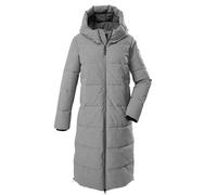 G.I.G.A. DX Damen Steppmantel/Funktionsmantel in Daunenoptik mit Kapuze GW 17 WMN QLTD CT, grau, 36, 43345-000