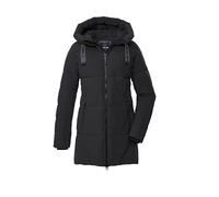 Steppmantel "GW 30 WMN QLTD PRK", Damen, Gr. 48, schwarz, Oberstoff: 100% Polyester, Futter: 100% Polyester (recycelt), Wattierung: 100% Polyester, G.I.G.A. DX BY KILLTEC, sportlich, Mäntel, Wasserabw