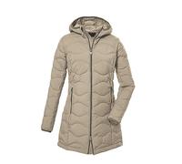 Steppmantel G.I.G.A. DX BY KILLTEC "GW 20 WMN QLTD PRK" Gr. 44, beige (hellbeige) Damen Mäntel Steppmäntel (64222241-44)