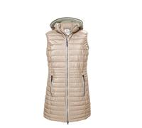 Steppweste "GS 70 WMN QLTD VST", Damen, Gr. 36, beige (hellbeige), Oberstoff: 100% Polyester, Futter: 100% Polyester (recycelt), Wattierung: 100% Polyester, G.I.G.A. DX BY KILLTEC, sportlich, Westen,