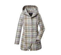G.I.G.A. DX Damen Strickfleecejacke/Fleecejacke mit Kapuze GW 42 WMN KNTFLC JCKT, hellbeige, 40, 42455-000