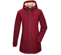 G.I.G.A. DX Damen Strickfleeceparka/Fleecejacke mit Kapuze GW 37 WMN KNTFLC PRK, dunkelrot, 36, 43546-000