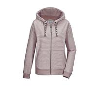 G.I.G.A. DX Damen Sweatjacke mit Kapuze GS 42 WMN SWT Jckt GOTS, Taupe, 38, 41168-000