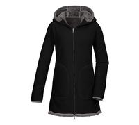 G.I.G.A. DX Damen Wendefleeceparka/Fleecejacke mit Kapuze GW 60 WMN KNTFLC PRK, schwarz, 42, 42502-000