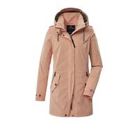 Parka "GS 94 WMN PRK", Damen, Gr. 42, koralle, Obermaterial: 100% Polyester;Futter: 100% Polyester, G.I.G.A. DX BY KILLTEC, Jacken Parka, Funktionsparka mit verstellbarer Kapuze und Autolock-Reißversc