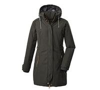 G.I.G.A. DX (GIGEQ Damen Casual Funktionsparka mit abzippbarer Kapuze GW 6 WMN PRK, grünanthrazit, 42, 38333-000