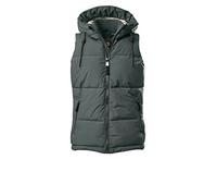 G.I.G.A. DX (GIGEQ Damen Casual Funktionsweste in Daunenoptik mit Kapuze GW 31 WMN QLTD VST, dunkel blaugrün, 36, 38791-000