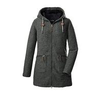 G.I.G.A. DX (GIGEQ) Damen Casual Strickparka mit Kapuze GW 55 WMN KNTFLC PRK, dunkel blaugrün, 38, 39009-000