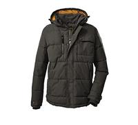 G.I.G.A. DX (GIGEQ Herren Casual Funktionsjacke in Daunenoptik mit abzippbarer Kapuze GW 64 MN QLTD JCKT, grünanthrazit, XXL, 38527-000