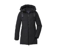 Steppmantel "GW 30 WMN QLTD PRK", Damen, Gr. 46, schwarz, Oberstoff: 100% Polyester, Futter: 100% Polyester (recycelt), Wattierung: 100% Polyester, G.I.G.A. DX BY KILLTEC, sportlich, Mäntel, Wasserabw