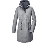 G.I.G.A. DX by Killtec Damen Parka GW 46 WMN PRK Fleece, abknöpfbare Kapuze, Dunkelnavy 36