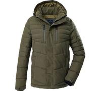 Steppjacke "GW 69 MN QLTD JCKT", Herren, Gr. XL, grün (olivgrün), Oberstoff: 88% Polyester, 12% Baumwolle, Futter: 100% Polyester (recycelt), Wattierung: 100% Polyester, G.I.G.A. DX BY KILLTEC, sportl
