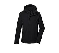 Funktionsjacke "GS 59 MN JCKT", Herren, Gr. XL, schwarz, Oberstoff: 100% Polyester, Futter: 100% Polyester (recycelt), G.I.G.A. DX BY KILLTEC, sportlich, Jacken, Herrenjacke im urbanen Look, wasser- u