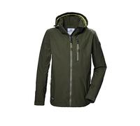 Funktionsjacke "GS 81 MN JCKT", Herren, Gr. XL, grün (olivgrün), Oberstoff: 100% Polyester, Futter: 100% Polyester (recycelt), G.I.G.A. DX BY KILLTEC, sportlich, Jacken, Wasserabweisende Herrenjacke,