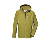 Funktionsjacke "GS 81 MN JCKT", Herren, Gr. XL, gelb (senf), Oberstoff: 100% Polyester, Futter: 100% Polyester (recycelt), G.I.G.A. DX BY KILLTEC, sportlich, Jacken, Wasserabweisende Herrenjacke, abne