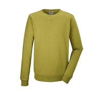 Sweatshirt "GS 7 MN SWT SHRT GOTS", Herren, Gr. L, gelb (senf), Oberstoff 1: 100% Baumwolle (aus biologischem Anbau)/ Oberstoff 2: 95% Baumwolle (aus biologischem Anbau), 5% Elasthan, G.I.G.A. DX BY K