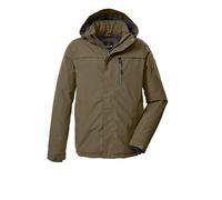 G.I.G.A. DX Herren Outdoorjacke/Funktionsjacke mit abzippbarer Kapuze GW 39 MN JCKT, dunkelschlamm, M, 43583-000