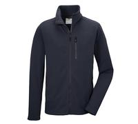 Strickjacke "GS 78 MN FLX JCKT", Herren, Gr. M, blau (dunkelblau), Oberstoff: 65% Polyester, 32% Viskose, 3% Elasthan, G.I.G.A. DX BY KILLTEC, sportlich, Strickjacken, Elastische Herrenjacke mit Zippe
