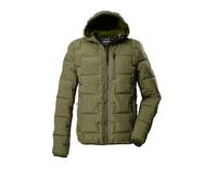 Steppjacke "GW 72 MN QLTD JCKT", Herren, Gr. M, grün (olivgrün), Oberstoff: 100% Polyester (recycelt), Futter: 100% Polyester (recycelt), Wattierung: 100% Polyester, G.I.G.A. DX BY KILLTEC, sportlich,