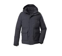 G.I.G.A. DX by Killtec Herren Steppjacke GW 26 MN QLTD Daunenoptik, abzippbare Kapuze, Anthrazit L