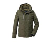 Steppjacke "GW 69 MN QLTD JCKT", Herren, Gr. S, grün (olivgrün), Oberstoff: 88% Polyester, 12% Baumwolle, Futter: 100% Polyester (recycelt), Füllung: 100% Polyester, G.I.G.A. DX BY KILLTEC, Jacken, Wa