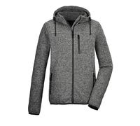 G.I.G.A. DX Herren Strickfleecejacke/Fleecejacke mit Kapuze GW 54 MN KNTFLC JCKT, schwarz, XL, 42275-000