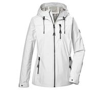 G.I.G.A. DX Damen Softshelljacke/Outdoorjacke mit Kapuze GS 74 WMN SFTSHLL JCKT, gebrochenes weiss, 36, 43052-000