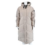 G.I.G.A. DX Winter-Steppmantel GW 41 in Daunenoptik (sehr warm, wasserabweisend, winddicht) hellbeige Damen, Größe 46