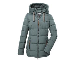 G.I.G.A. DX Winterjacke GW 12 mit Kapuze (wasserabweisend, winddicht, atmungsaktiv) blaugrün Damen, Größe 40