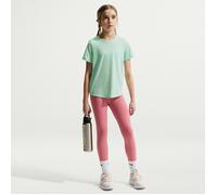 NIKE Mädchen Dri-Fit One Std Short-Sleeve Hbr T-Shirt, Arctic Green/White, 12/13 Jahre