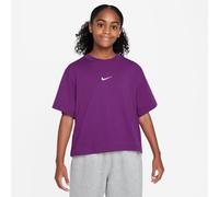 G NSW TEE ESSNTL SS BOXY VIOTECH/WHITE M VIOTECH/WHITE