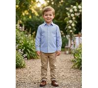 G.O.L.® FINEST COLLECTION Hemd - Slim fit - in Hellblau - Größe 182 | Kinder Blusen Hemden