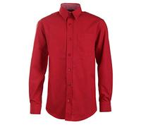 G.O.L. - Jungen festliches Hemd Langarm, rot - 5511900rot, Größe 140