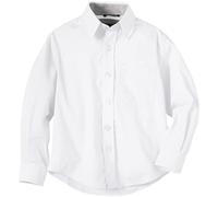 G.O.L. Regular Fit Hemd aus Baumwoll-Mix in Weiss, Größe 140