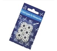 G. P. Import von Nonfood-Waren GmbH Nähmaschinenspulen Set, 6 Stück, Schwarz - universelle Fadenspulen für präzises Nähen, robustes Nähzubehör - 1972