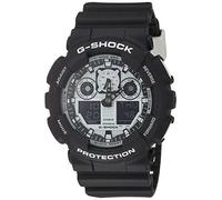 G-Shock Men's Analog-Digital GA100BW-1A Watch Black