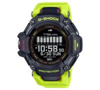 Smartwatch CASIO G-SHOCK, bunt (gelb, pink), Smartwatches, Herren, Smartwatch, Solaruhr, Armbanduhr, Herrenuhr, Digitaluhr,Stoppfunktion, Weltzeit (33285941-0) gelb, pink