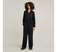 G-STAR 1 Pocket Overall Grau XL worn in black onyx D26774-E055-C942-XL