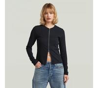T-Shirt G-STAR "2 Way Slim Rib T-Shirt", Damen, Gr. L, salute, Obermaterial: 95% Baumwolle, 5% Elasthan, Shirts T-Shirt (68437213-L) salute