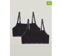 G-Star 2er-Set: Bustiers in Schwarz - Größe XS | Damen Bhs
