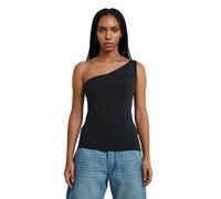 G-STAR 2nd Skin One Shoulder T-Shirt Schwarz L dark black D30753-E299-6484-L