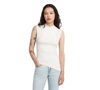 G-STAR 2nd Skin Mock T-Shirt Weiß M milk D29092-E299-111-M